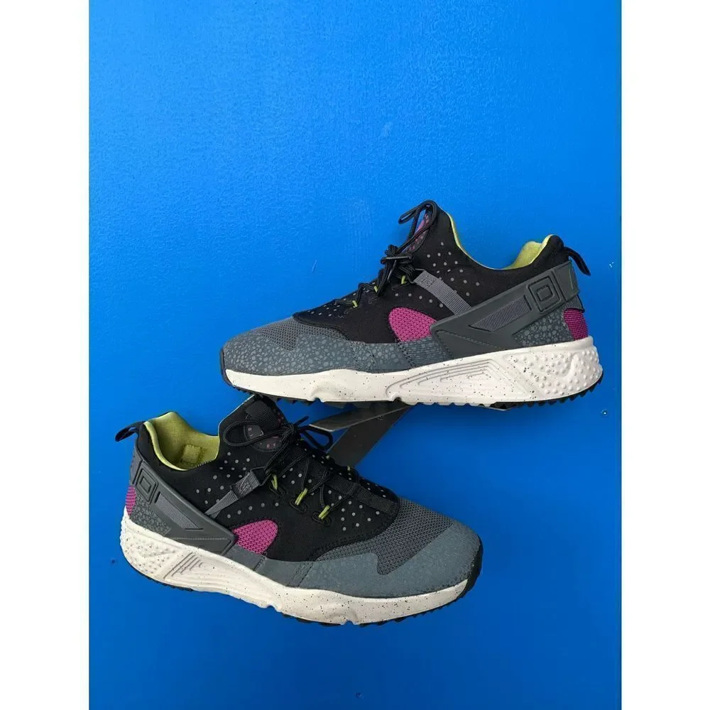 Nike Air Huarache Utility Men's Size 12 Medium Berry Dark Gray Shoes 806979-500